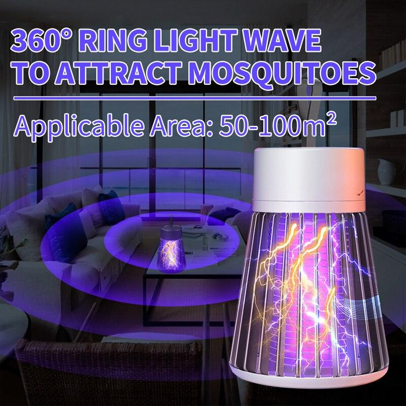 Armadilha Elétrica Recarregável para mosquitos - nuvemall